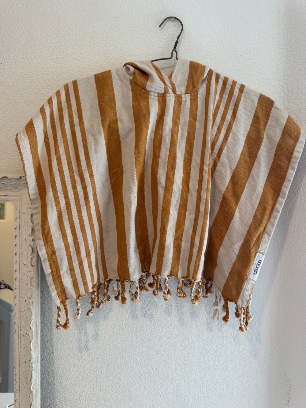Liewood Paco Junior Beach Swim Poncho Stripped Cute & Organic Cotton!!